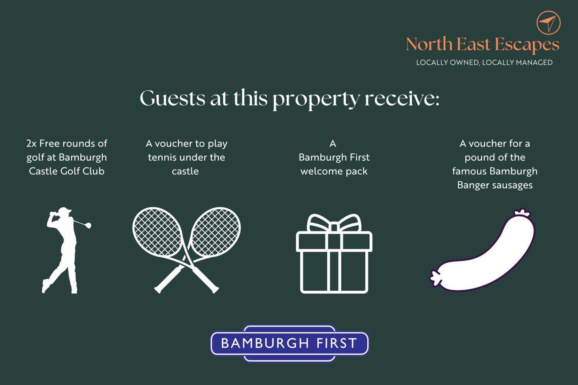 Budle Newton - North East Escapes Bamburgh Exterior foto